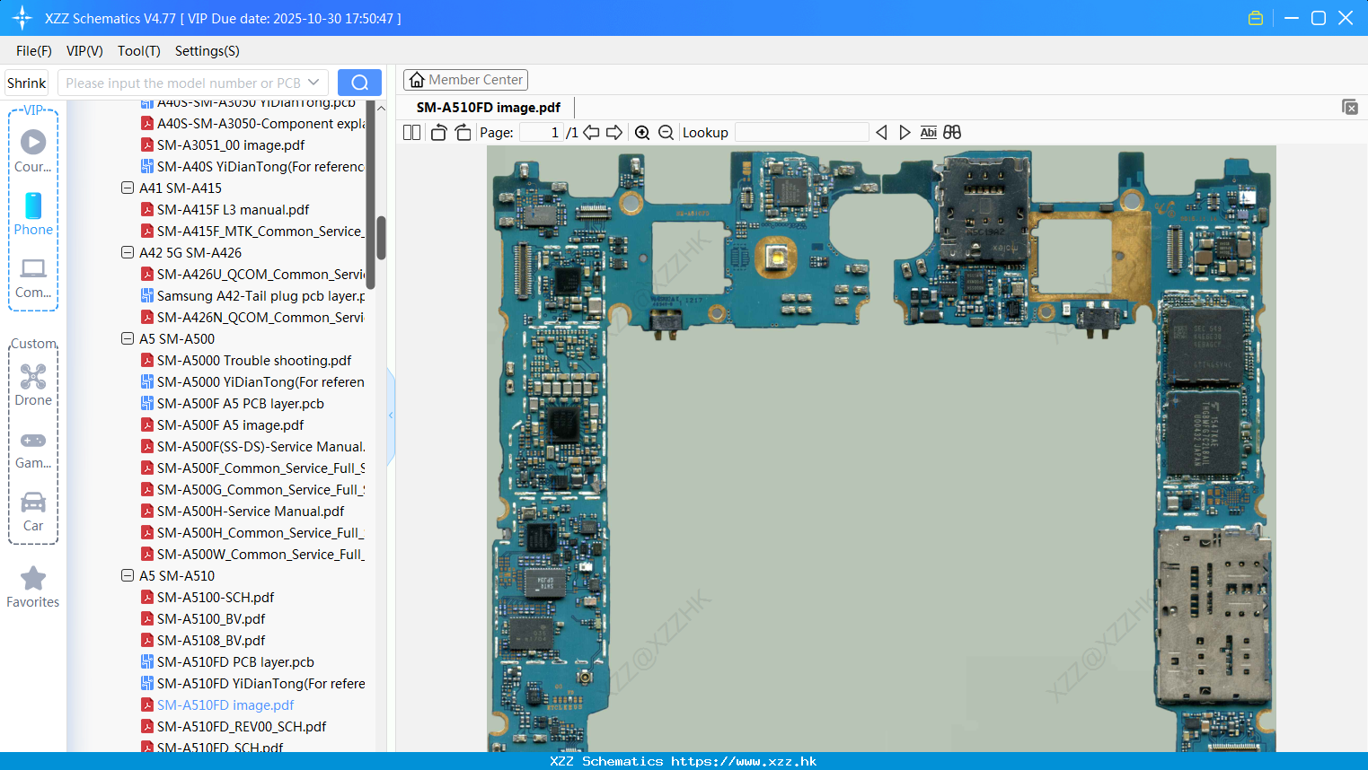 Samsung SM-A510FD Image